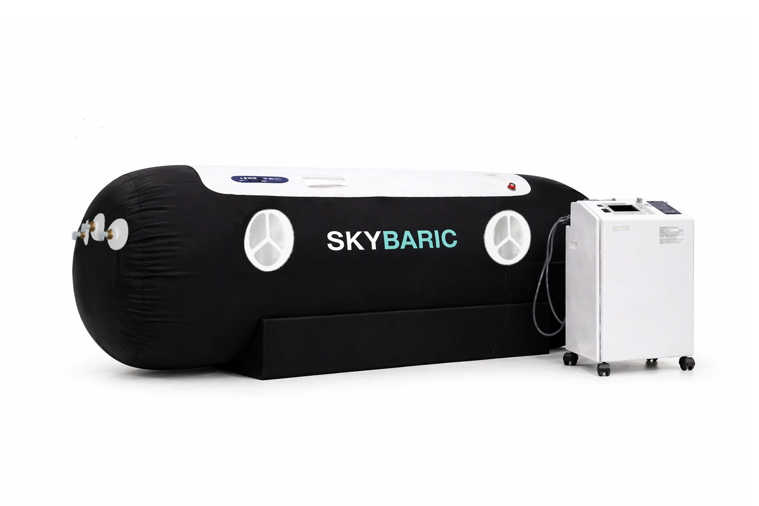 Skybaric Go hyperbaric chamber with oxygen concentrator